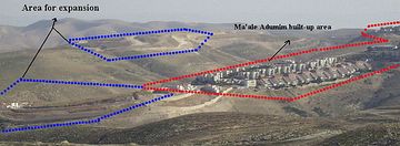 مخطط لتوسعة المستوطنة على حساب الأراضي الفلسطينية