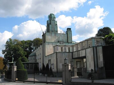 Stoclet Palace by Josef Hoffmann in Brussels (1905-1911)
