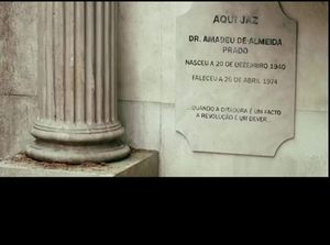 عندما تكون الديكتاتورية واقع فالثورة واجب قبر أماديو دو براد،،البرتغال