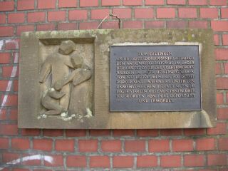 Memorial for murdered Sinti in Düsseldorf-Lierenfeld