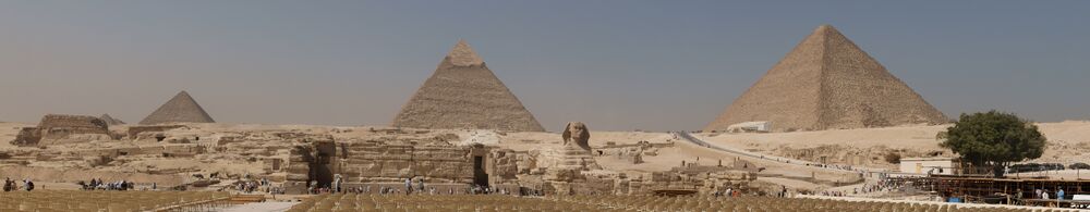 Panorama of Giza Complex