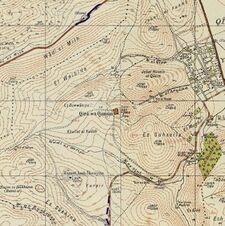 Historical map series for the area of Qira, Haifa (1940s).jpg