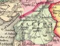إيالة حلب عام 1855