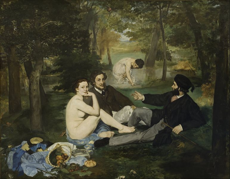 ملف:Edouard Manet - Luncheon on the Grass - Google Art Project.jpg