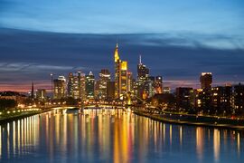 Frankfurt is one of Germany's most important cities.