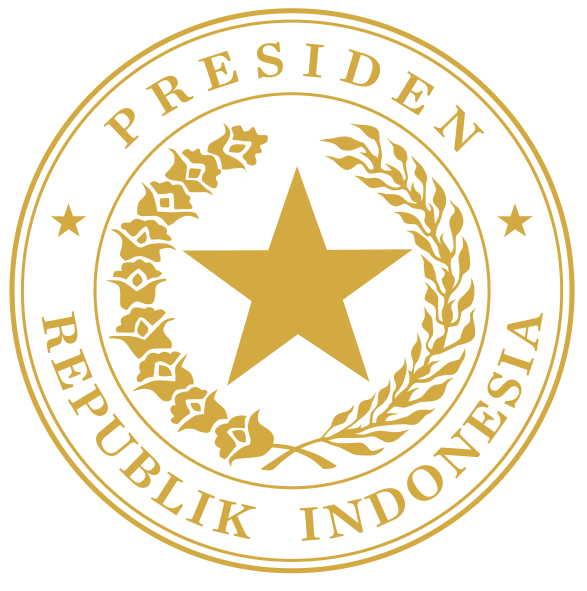 ملف:Indonesian Presidential Seal gold.svg