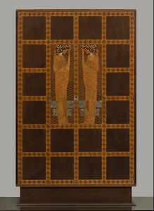 Inlaid Armoire by Koloman Moser (1903) (Leopold Museum)