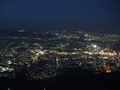 Night view from Mount Sarakura.