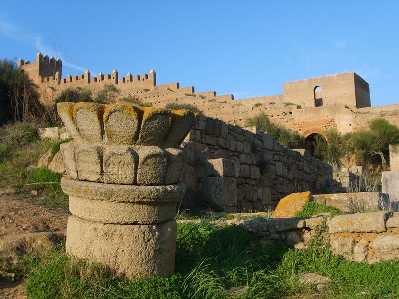 ملف:Rabat, Chellah ruins 7.jpg