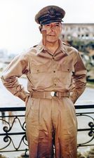 General Douglas MacArthur in Khaki on August 2, 1945.