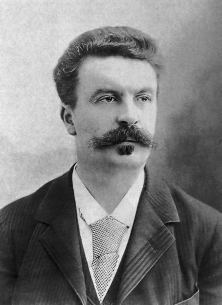 ملف:Guy de Maupassant fotograferad av Félix Nadar 1888.jpg