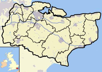 Location map Kent