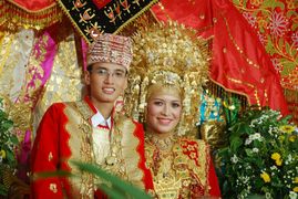 Minangkabau marriage in Indonesia