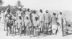 Muhafizia troops. (صورة بعد الحرب الكبرى).