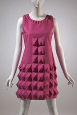 Pierre Cardin dress, heat-moulded Dynel, 1968
