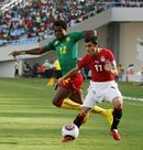 عماد متعب في مباراة مصر والكاميرون في ربع نهائي بطولة كأس الأمم الأفريقية