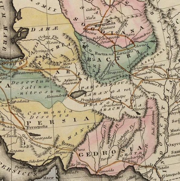 ملف:Gedrosia-Map-Route-of-Alexander-1823-Lucas.png