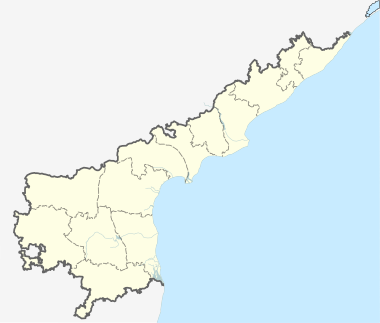 Map of the main forts of the Coromandel Coast in the current Indian state of Andhra Pradesh