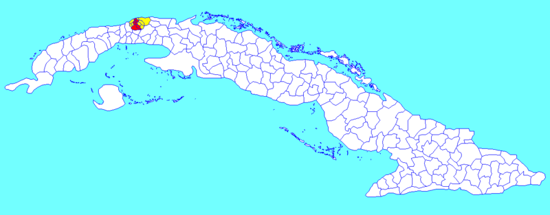 ملف:Havana (Cuban municipal map).png