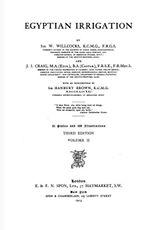 الري المصري، المجلد الثاني، 1913