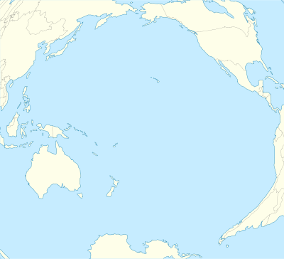 Location map Pacific Ocean