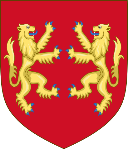 ملف:Royal Arms of England (1189-1198).svg