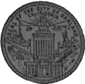 Seal of the City of Oakland (1961–1972)