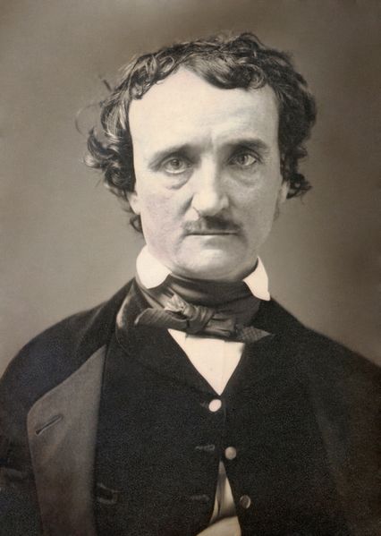 ملف:Edgar Allan Poe, circa 1849, restored, squared off.jpg