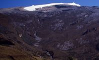 Ritacuba blanco the highest peak of Cordillera Oriental, Colombia.