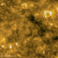 صور التقطتها المدارية الشمسية للشمس، 16 يوليو 2020، من أقرب نقطة وصلتها كاميرا للشمس، 77 مليون كم.