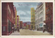 Postcard of Main Street, 1900s (decade)