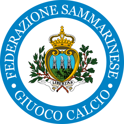 ملف:Federazione Sammarinese Giuoco Calcio.svg