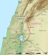 هيپوس is located in مرتفعات الجولان