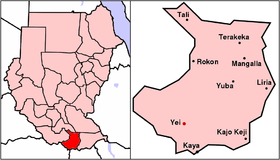 Map Sudan BaD Yei.png