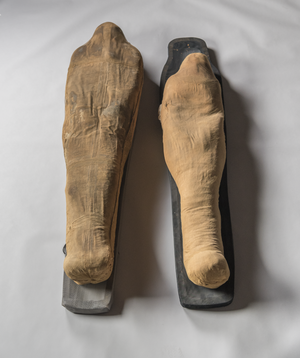 جثمانا خع ومريت ملفوفين جنباً إلى جنب