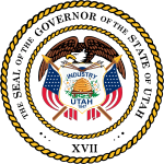 Seal of the Governor of Utah (2011).svg
