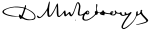 Dimitri Mitropoulos signature 1934.svg