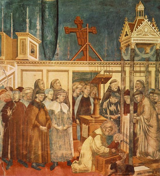 ملف:Giotto - Legend of St Francis - -13- - Institution of the Crib at Greccio.jpg