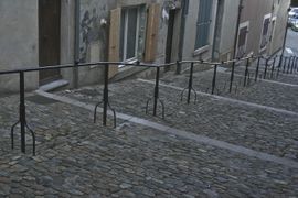 Stairs of the côte Saint-Martin