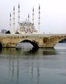 Seyhan, Historical Roman Bridge and Sabanci Mosque,