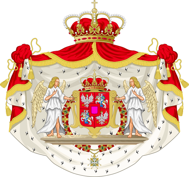 ملف:Coat of Arms of Jan Sobieski as king of Poland.svg