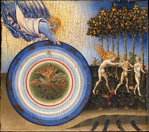 Creation and Expulsion from Paradise (1445), Giovanni di Paolo