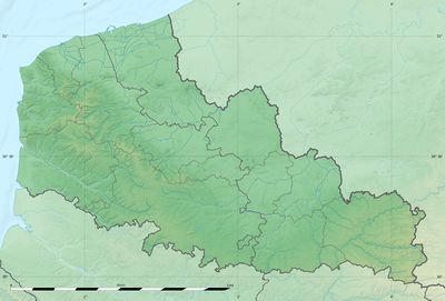 Location map France Nord-Pas-de-Calais