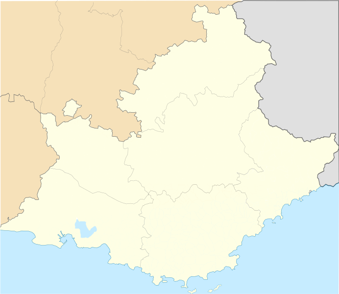 ملف:Provence-Alpes-Cote d'azur region location map.svg