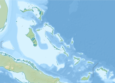 Location map Bahamas