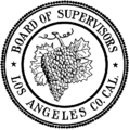 Seal of the County of Los Angeles (1887–1957)