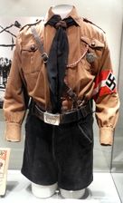 Uniform of the Hitler Youth movement in the 1930s.