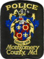 Patch of the Montgomery County Police Department