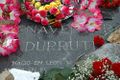 Durruti's grave full of flowers on the 69th anniversary of his death