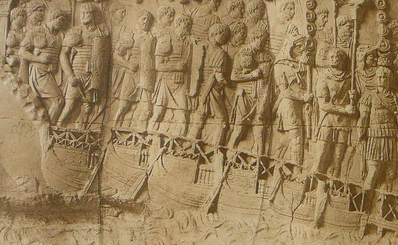 ملف:007 Conrad Cichorius, Die Reliefs der Traianssäule, Tafel VII (Ausschnitt 01).jpg